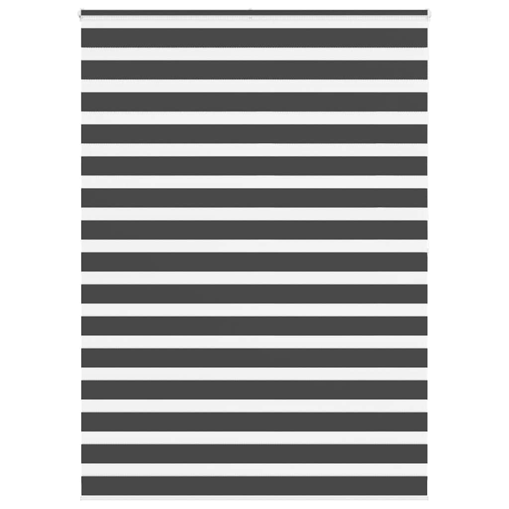 Doppelrollo Schwarz 160x200 cm