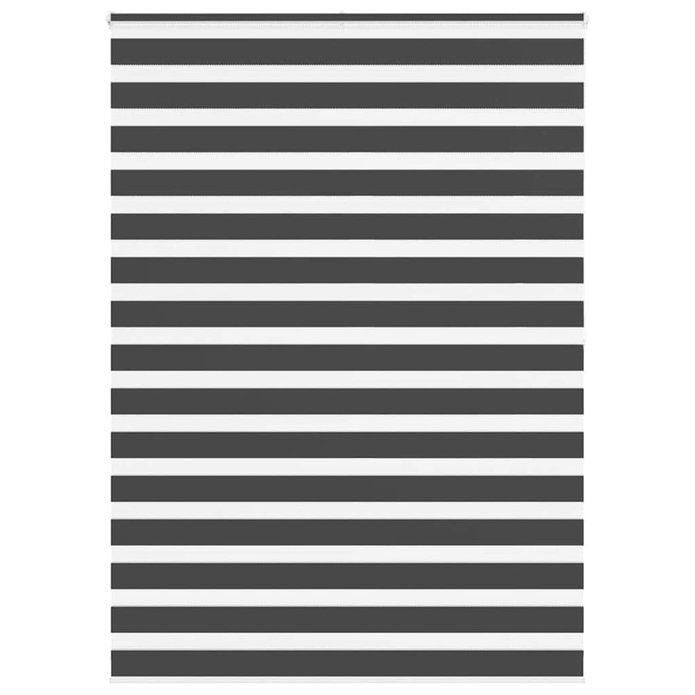Doppelrollo Schwarz 165x200 cm