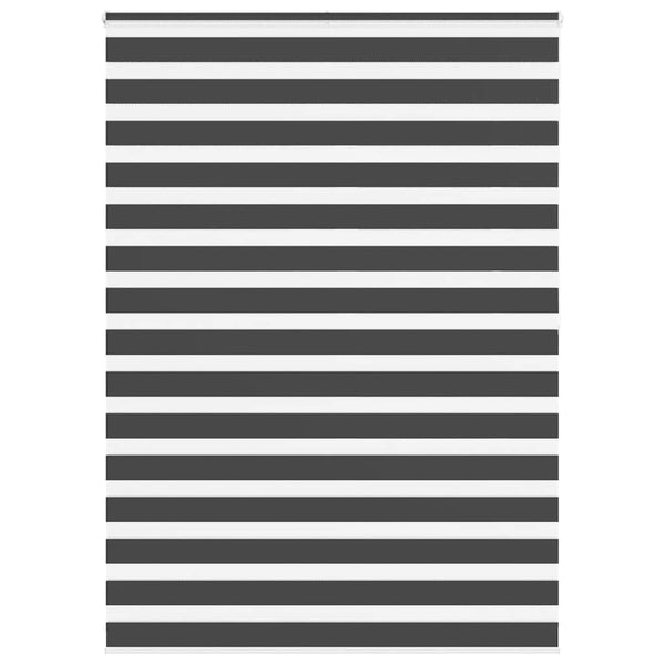 Doppelrollo Schwarz 165x200 cm
