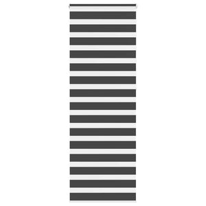 Doppelrollo Schwarz 70x230 cm