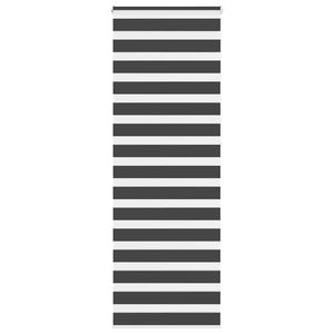 Doppelrollo Schwarz 75x230 cm