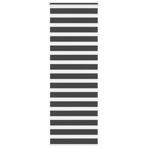 Doppelrollo Schwarz 80x230 cm