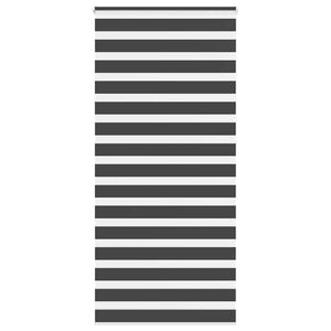 Schwarzes Doppelrollo 95x230 cm