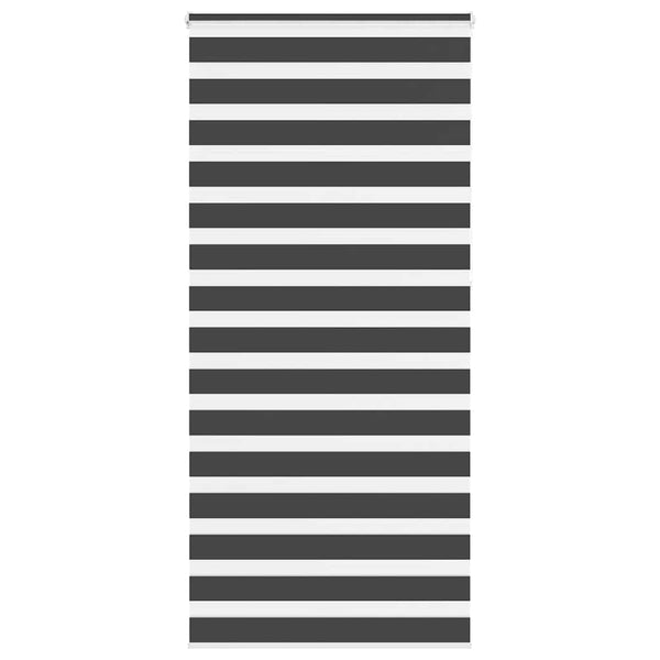 Schwarzes Doppelrollo 95x230 cm
