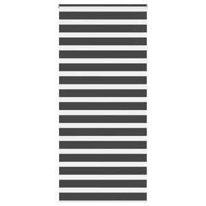 Doppelrollo Schwarz 105x230 cm