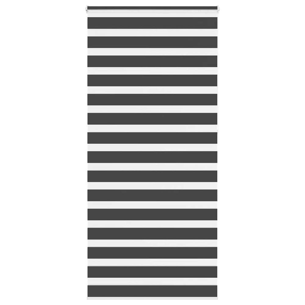 Doppelrollo Schwarz 110x230 cm