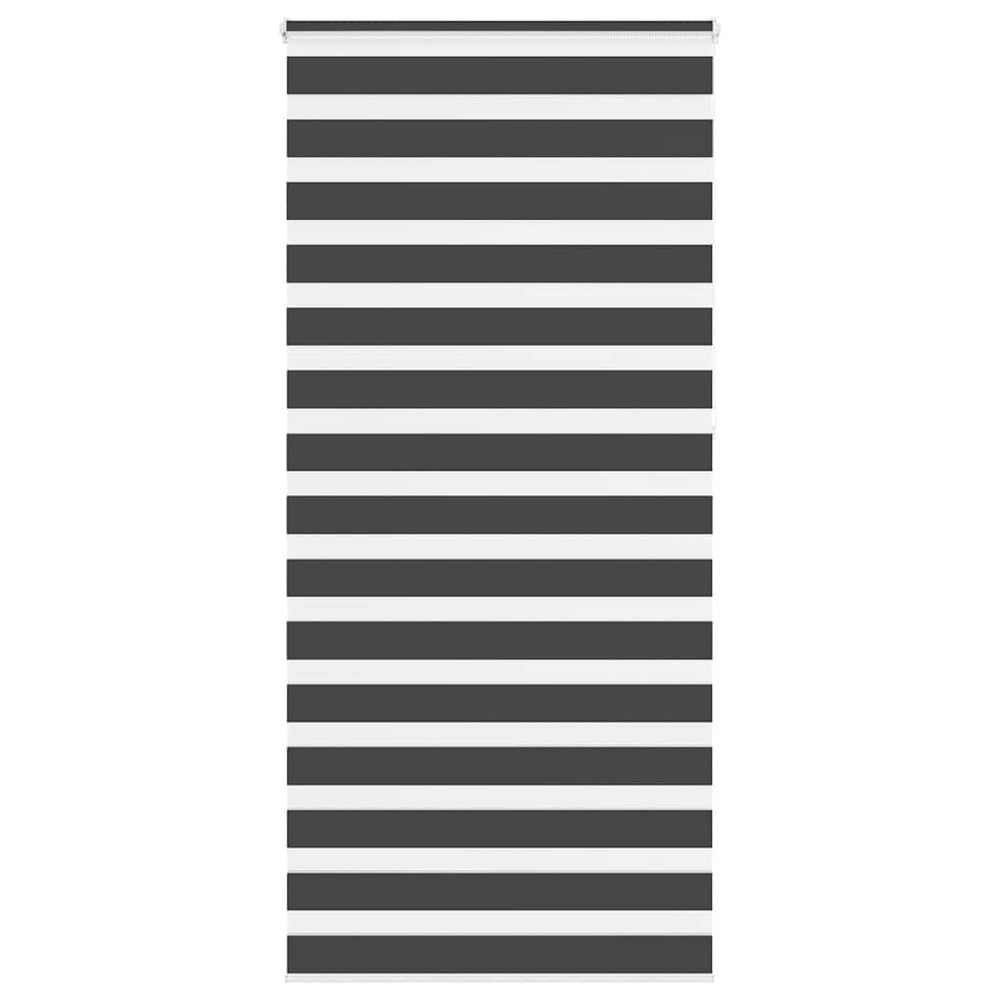 Doppelrollo Schwarz 115x230 cm