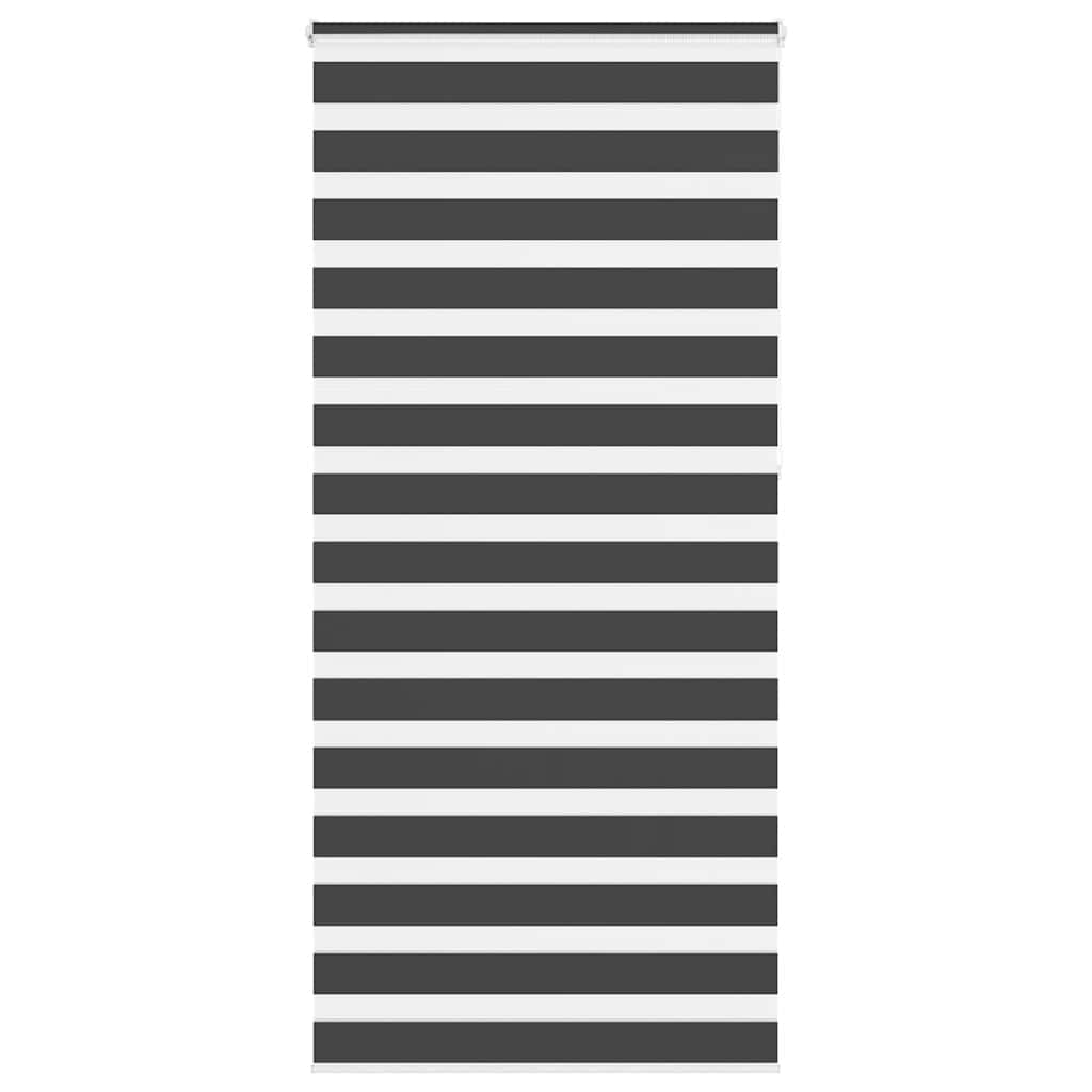 Doppelrollo Schwarz 115x230 cm