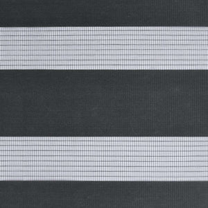 Doppelrollo Schwarz 115x230 cm