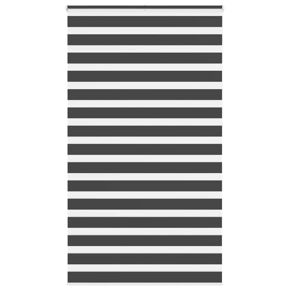 Doppelrollo Schwarz 120x230 cm