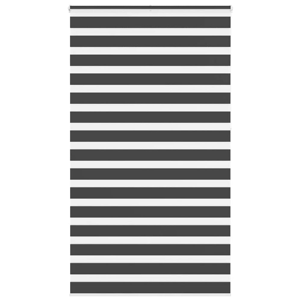 Doppelrollo Schwarz 125x230 cm