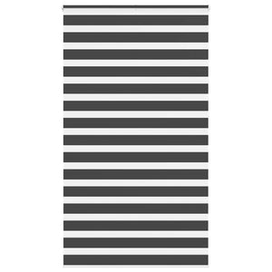 Doppelrollo Schwarz 125x230 cm