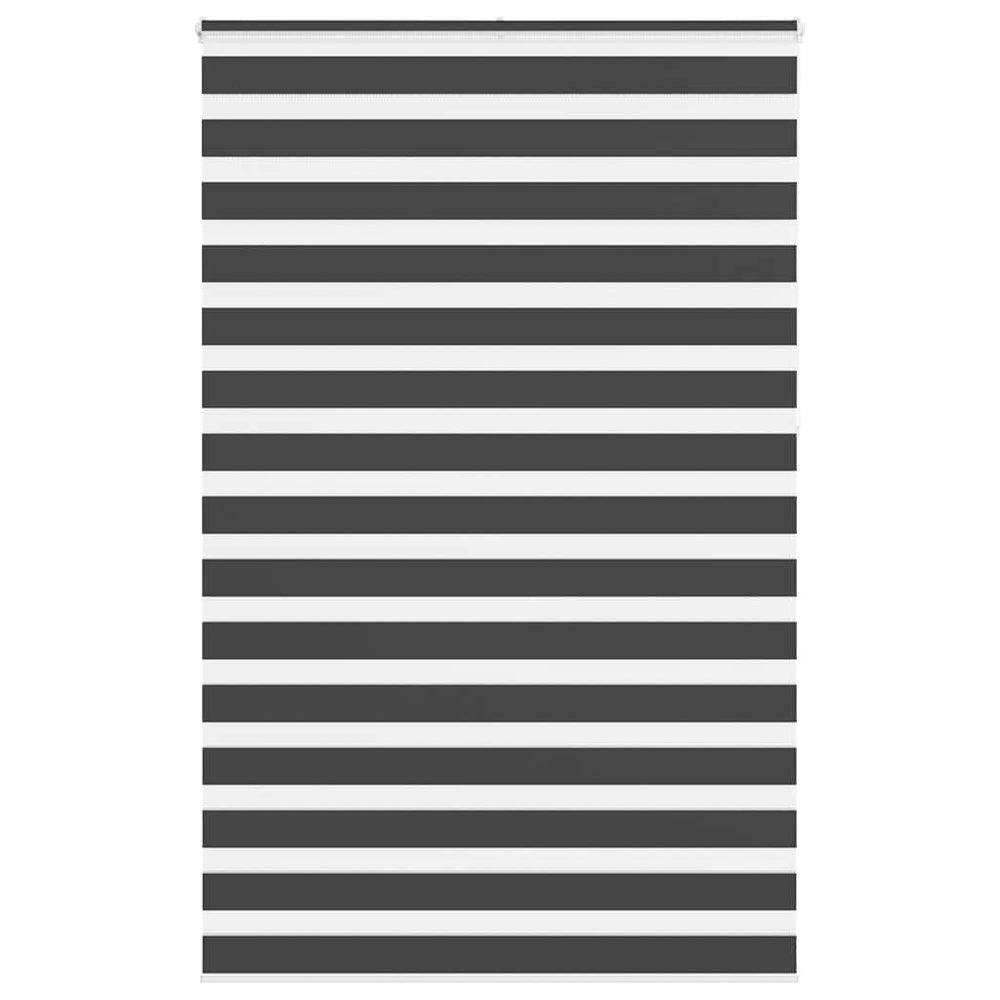 Doppelrollo Schwarz 140x230 cm