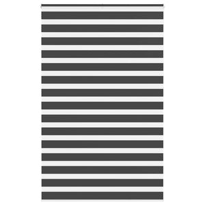 Schwarzes Doppelrollo 145x230 cm