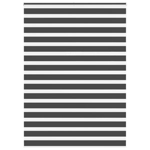 Schwarzes Doppelrollo 155x230 cm