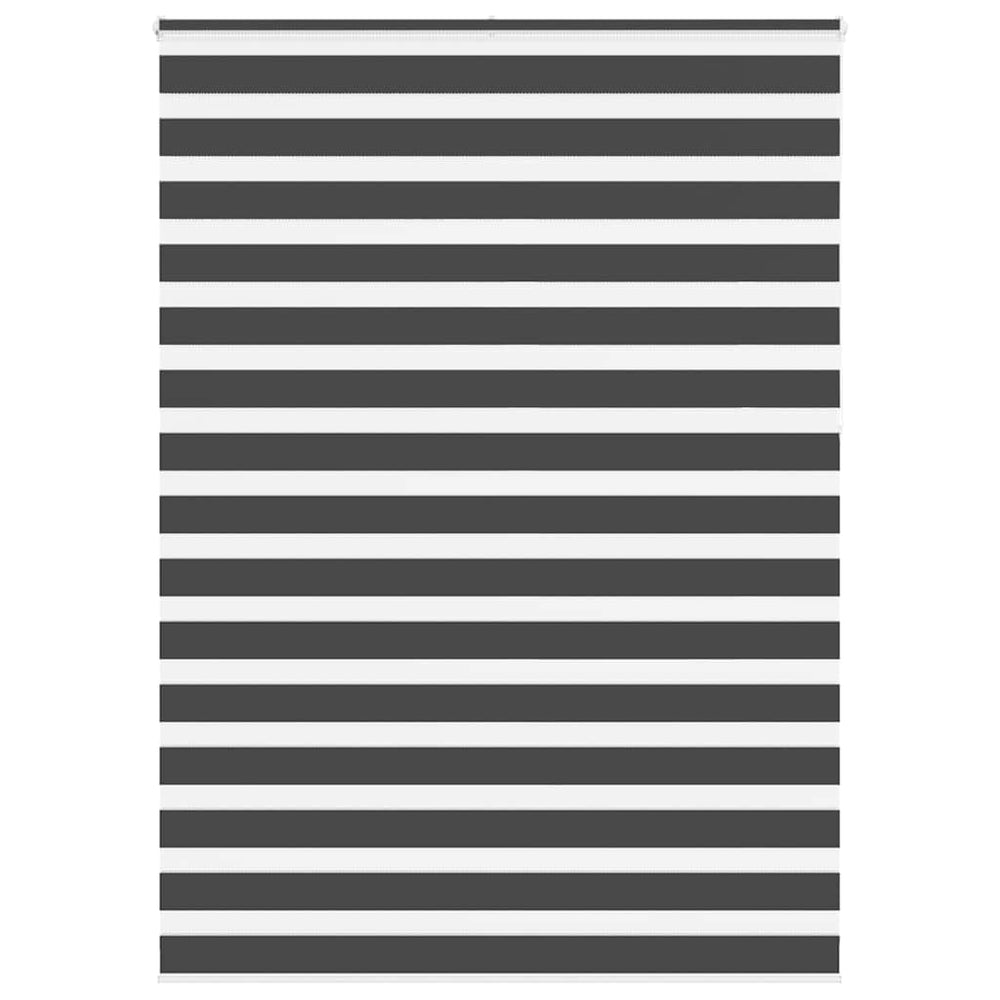 Doppelrollo Schwarz 160x230 cm