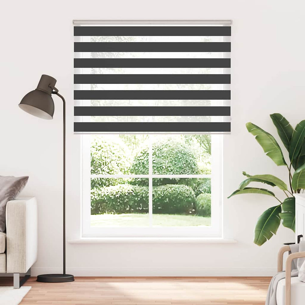 Doppelrollo Schwarz 160x230 cm