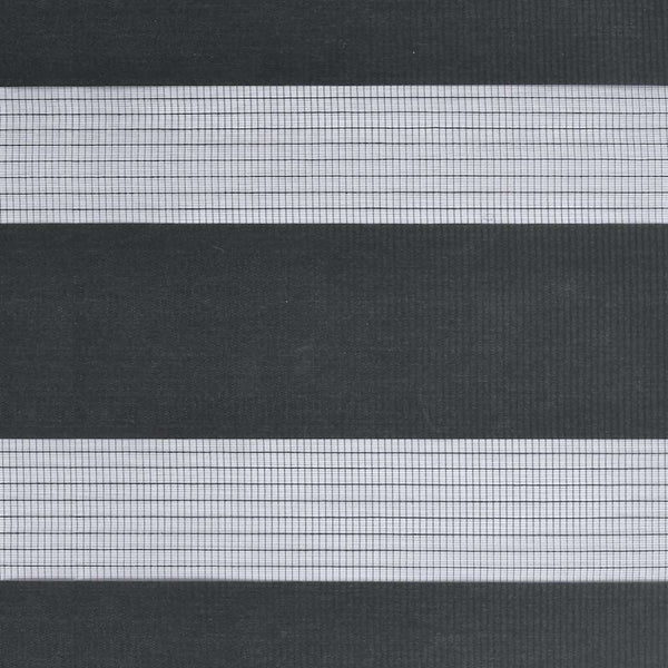 Doppelrollo Schwarz 160x230 cm