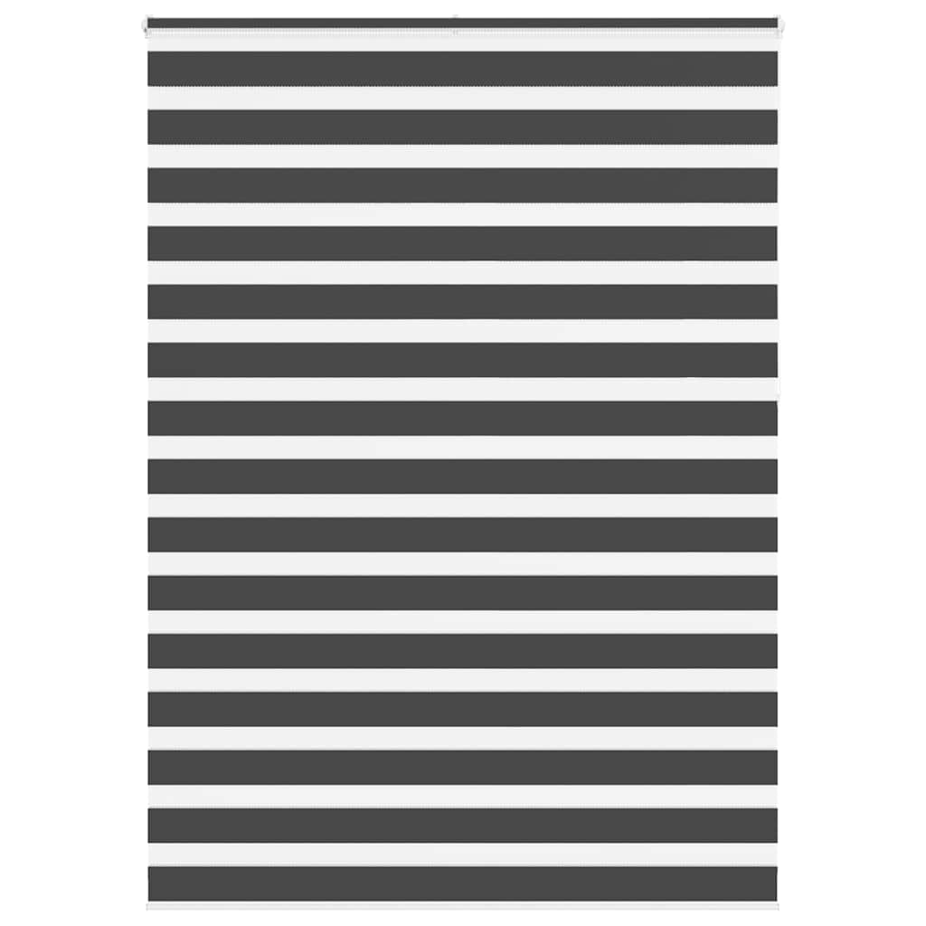 Doppelrollo Schwarz 165x230 cm
