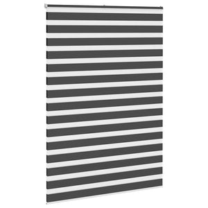Doppelrollo Schwarz 165x230 cm