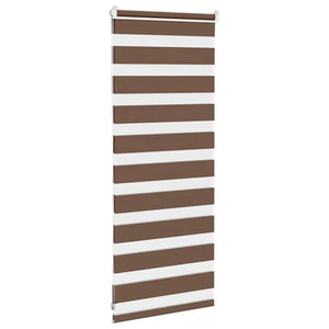 Doppelrollo Braun 55x100 cm