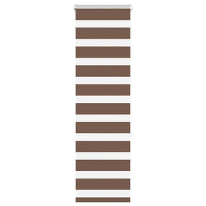Doppelrollo Braun 40x150 cm