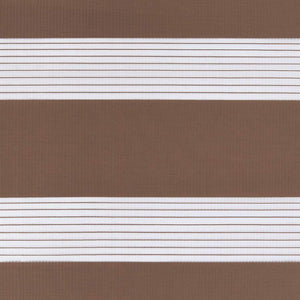 Doppelrollo Braun 40x150 cm