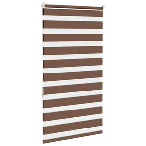 Doppelrollo Braun 70x150 cm