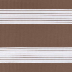 Doppelrollo Braun 160x150 cm