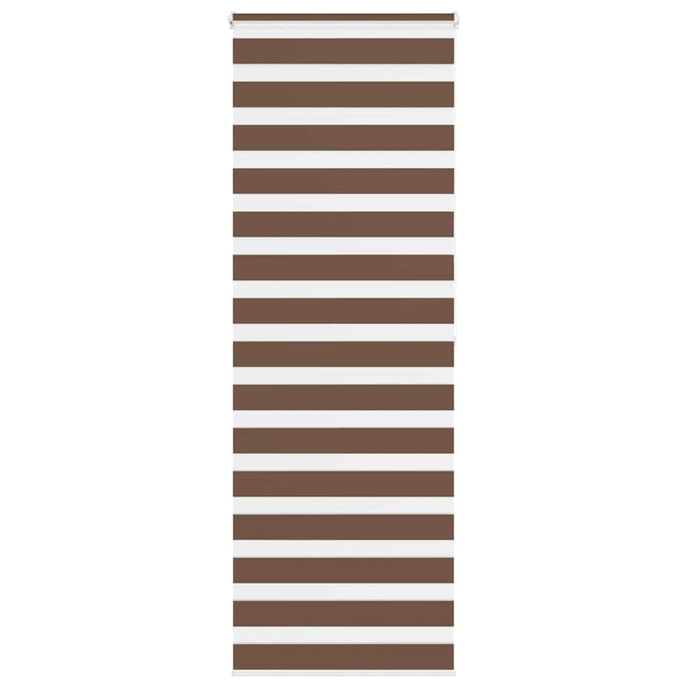 Doppelrollo Braun 80x200 cm