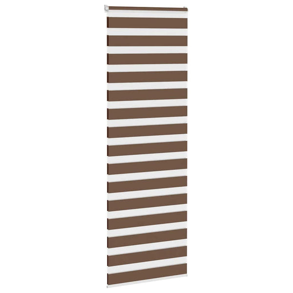 Doppelrollo Braun 80x200 cm