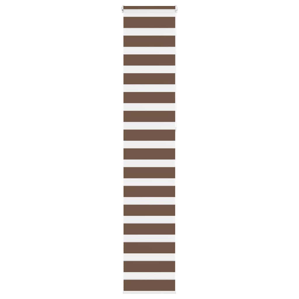 Doppelrollo Braun 40x230 cm