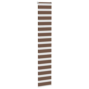 Doppelrollo Braun 40x230 cm