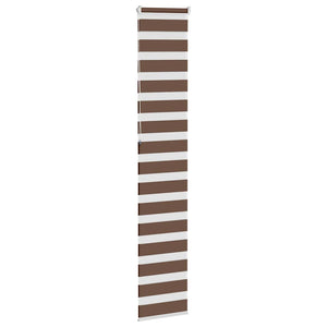 Doppelrollo Braun 40x230 cm