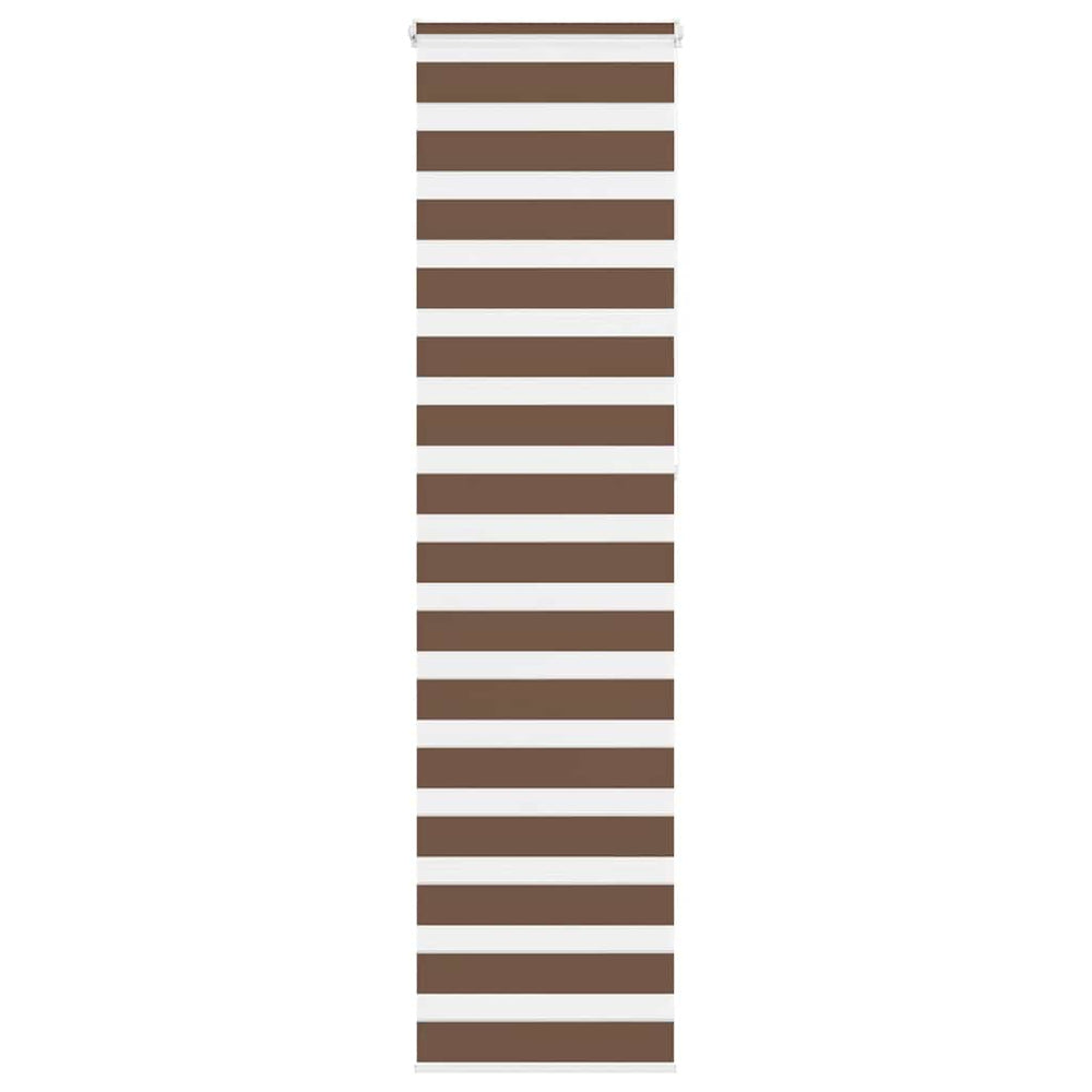 Doppelrollo Braun 55x230 cm