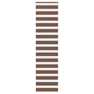 Doppelrollo Braun 60x230 cm