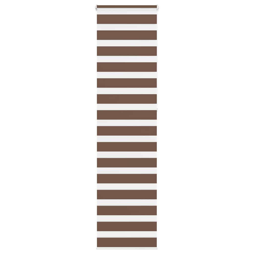 Doppelrollo Braun 60x230 cm
