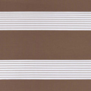 Doppelrollo Braun 60x230 cm