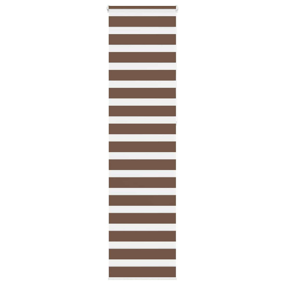 Doppelrollo Braun 65x230 cm