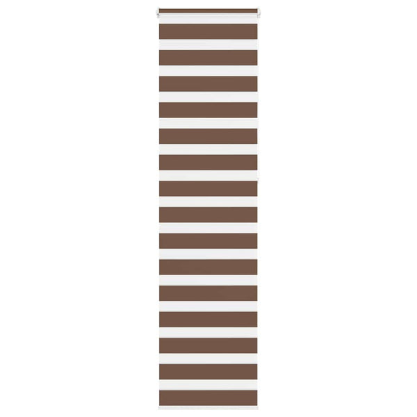 Doppelrollo Braun 65x230 cm
