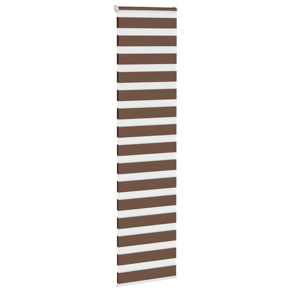 Doppelrollo Braun 65x230 cm