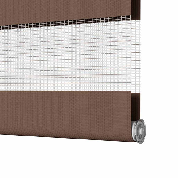 Doppelrollo Braun 70x230 cm