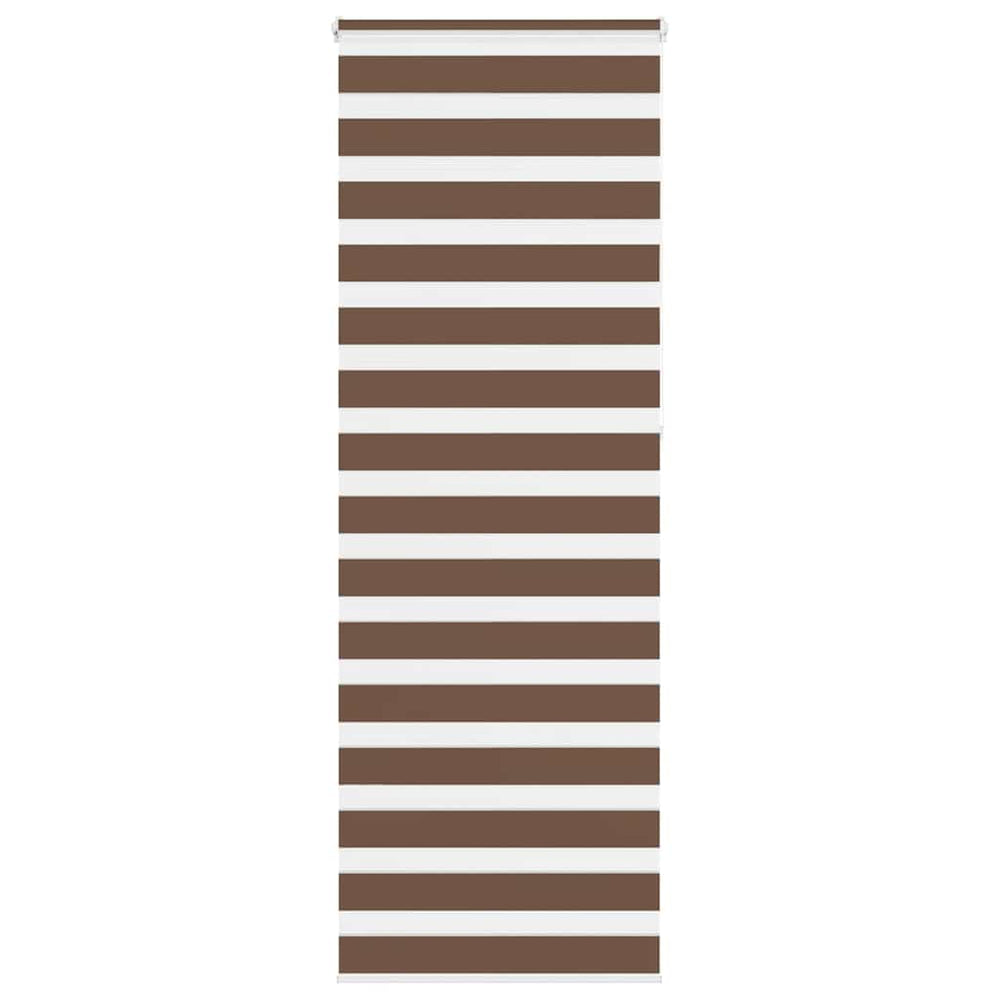 Doppelrollo Braun 75x230 cm
