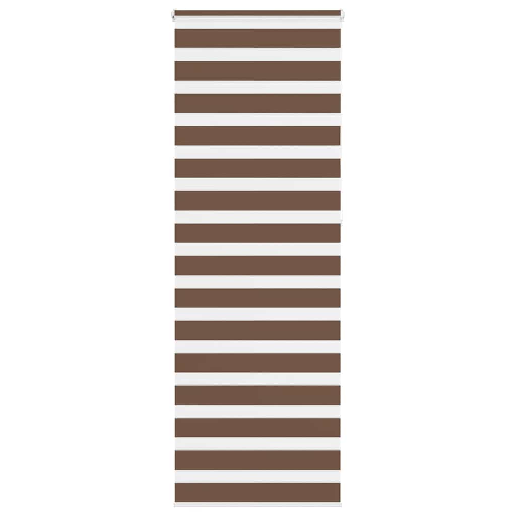 Doppelrollo Braun 75x230 cm