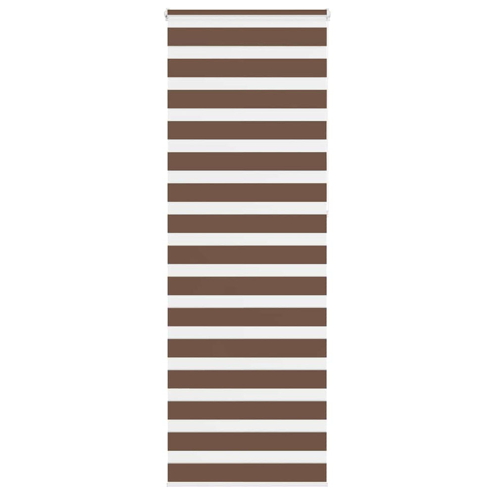Doppelrollo Braun 80x230 cm