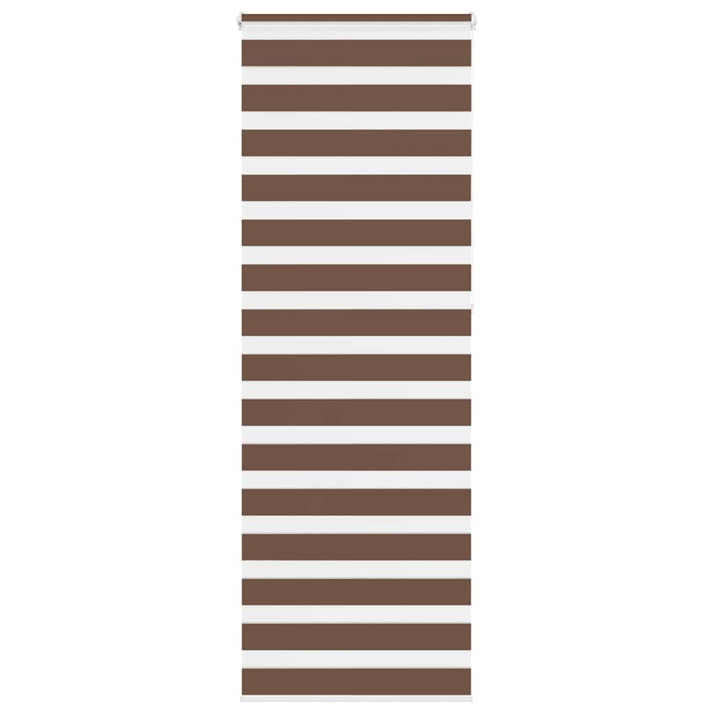 Doppelrollo Braun 80x230 cm