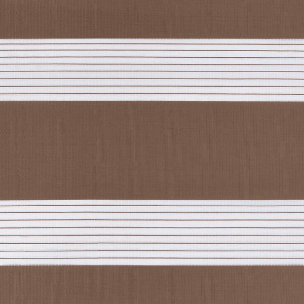 Doppelrollo Braun 80x230 cm