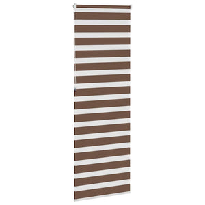Doppelrollo Braun 80x230 cm