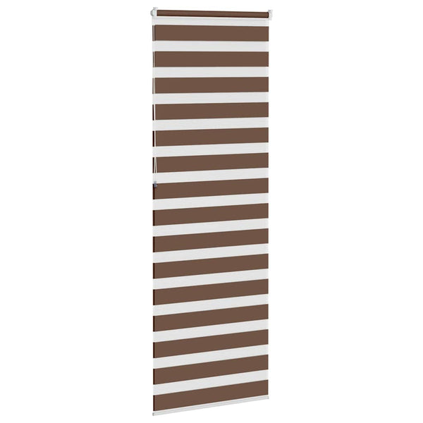 Doppelrollo Braun 80x230 cm