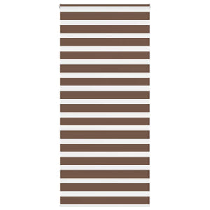 Doppelrollo Braun 100x230 cm